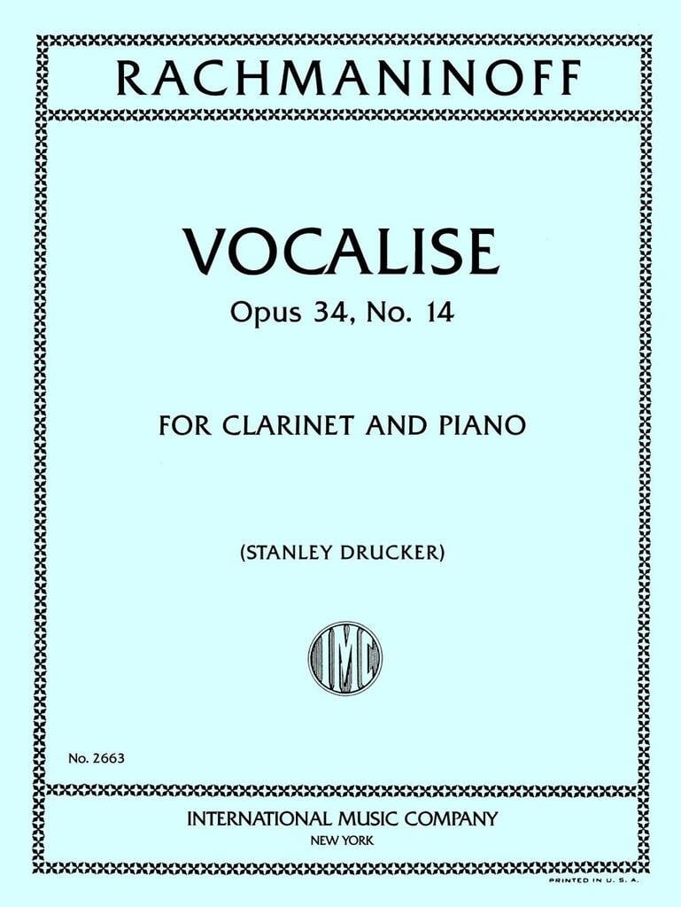 Vocalise, op. 34 No. 14